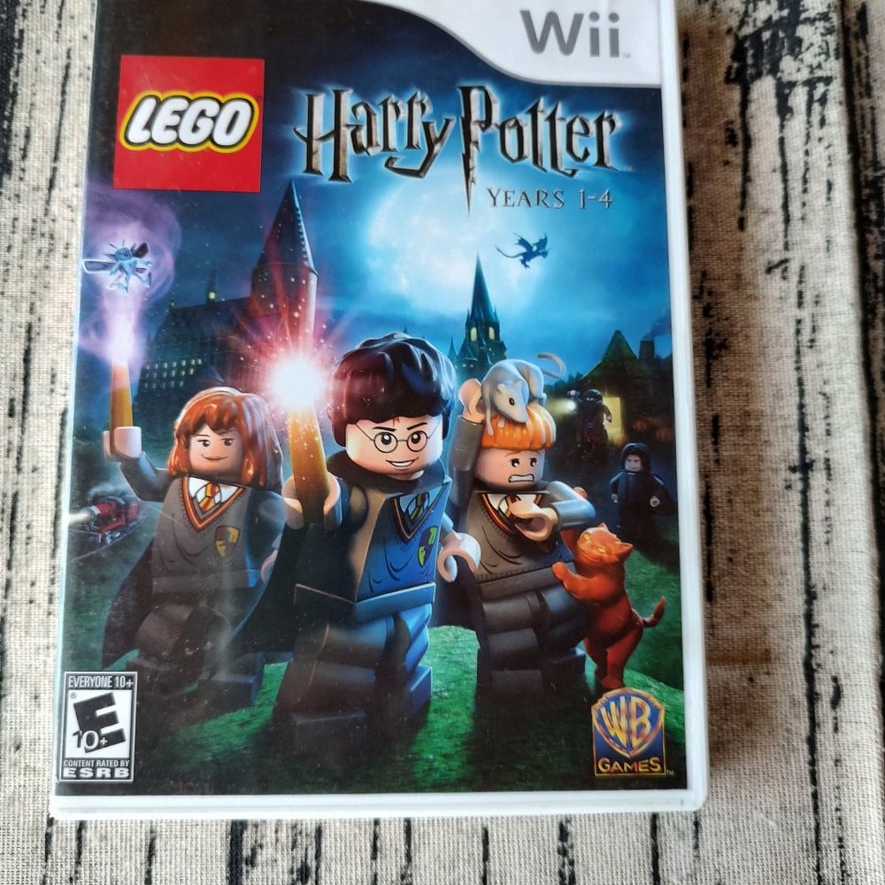 Lego Harry Potter Years 1-4 Nintendo Wii Game Complete w/Manual